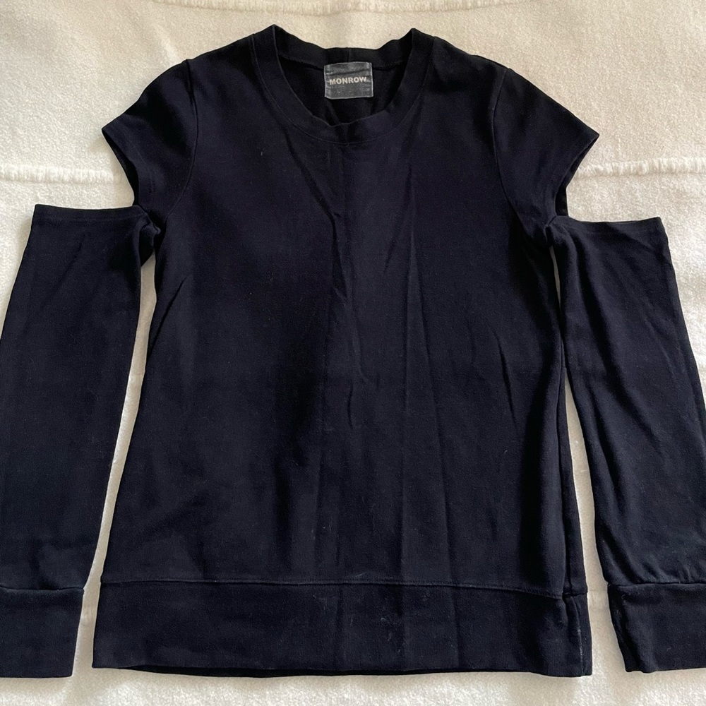 Monrow | Cut Out Sweatshirt